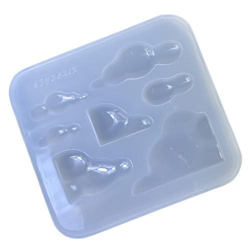 Multifauntale Silikon Fondantformen Leicht Zu Bedienen Und Reinigen Kleinen Zubehörformen Für Kuchen Und Süßigkeiten Flexible Backform Geeignet Multifauntale Silikon Fondantformen Leicht Zu Bedienen Und Reinigen Kleinen Zubehörformen Für Kuchen Und Süßigkeiten Flexible Backform Geeignet von UncleS