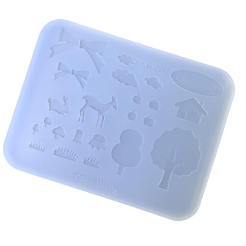 Multifauntale Silikon Fondantformen Leicht Zu Bedienen Und Reinigen Kleinen Zubehörformen Für Kuchen Und Süßigkeiten Flexible Backform Geeignet von UncleS