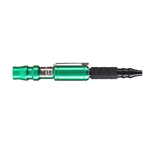 Multifunktionaler ergonomischer Luft-Staubwedel-Gebläse, 20 g, Aluminiumlegierung, Gürtelclip-Design, 3 Farben, leichtes Aluminium-Luft von UncleS