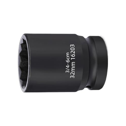 Multifunktionelle 3/4 Zoll Laufwerke Wirkt Sich Auf Die Sockel Mit Verbesserung Des Griffs Und 12 Punkte Designs Für Bolzen Und Nuss Engen Space Power Socket Werkzeug Aus von UncleS