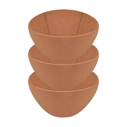 Packung Mit 3 Filzrunden Korb Linern Zum Hängenden Pflanzgefäßeinsätze Vogelbeständiges Design Verbessert Die Entwässerung Und Luftströme Dicke Filzpflanzereinsätze Packung Mit 3 Filzrunden Korb Linern Zum Hängenden Pflanzgefäßeinsätze Vogelbeständiges Design Verbessert Die Entwässerung Und Luftströme Dicke Filzpflanzereinsätze von UncleS