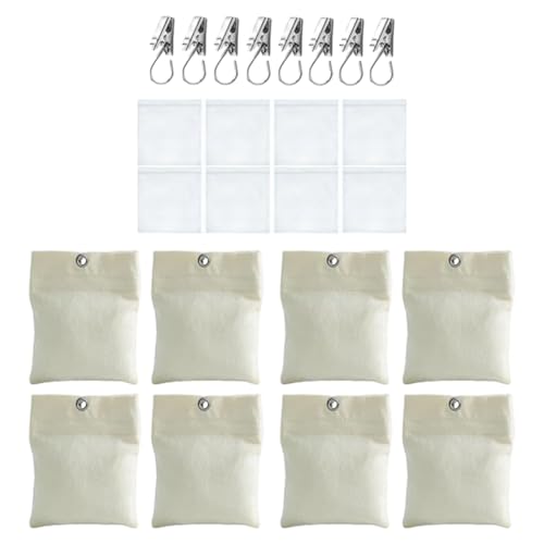Packung Mit 8 Outdoor Vorhanggewichten Stabiler Leinwand Wickel Wasserdichte Designs Für Außen Duschvorhänge Und Tischdecken Gartenvorhangstabilisatoren von UncleS