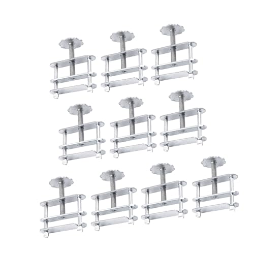 Packung Von 10 Metallwasserschlauchklammel Wasserrohr Rohrschläfen Schraube Verstellbarer Frühling Für Schullabor Labor Laborausrüstung Packung Von 10 Metallwasserschlauchklammel Wasserrohr Rohrschläfen Schraube Verstellbarer Frühling Für Schullabor Labor Laborausrüstung von UncleS