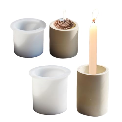 Packung Von 2 Multi Purpose Runden Silikonformen Home Decors Enthusiast Des Runden Silikon Kerzen Ornament Schimmelpilzs Set Zwei In Einem Kerzenformen Packung Von 2 Multi Purpose Runden Silikonformen Home Decors Enthusiast Des Runden Silikon Kerzen Ornament Schimmelpilzs Set Zwei In Einem Kerzenformen von UncleS