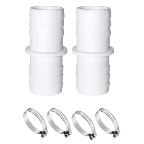 Poolschlauchanschluss Pooladapter Schlauchverbinder Fitting Vakuumkupplung für Schwimmen ABS Adapter von UncleS