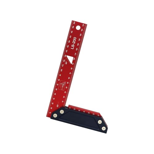 Präzise Breite Basis L Square Messwerkzeug Für Holzarbeiter DIYER Enthusiasten Mit Hochfestigem Rostbeständigem Design Breites Basis Holzbearbeitungsherrscher von UncleS