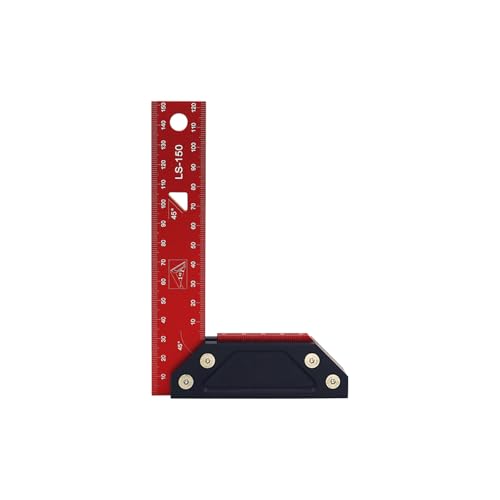 Präzise Breite Basis L Square Messwerkzeug Für Holzarbeiter DIYER Enthusiasten Mit Hochfestigem Rostbeständigem Design Breites Basis Holzbearbeitungsherrscher von UncleS