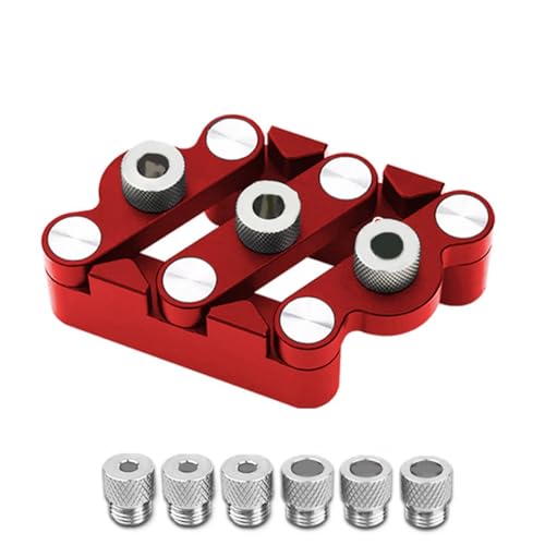 Professionelle Holzbearbeitung Schläge Locator Zentriertes Design Aluminiumlegierung Bohrer Jigs Dübelanzeige Locator Professionelle Holzbearbeitung Schläge Locator Zentriertes Design Aluminiumlegierung Bohrer Jigs Dübelanzeige Locator von UncleS