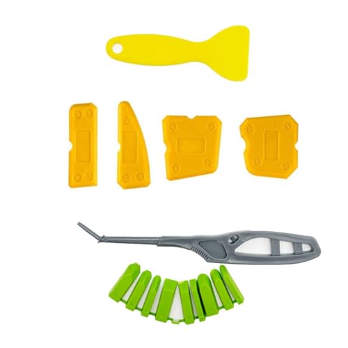 Professionelles Silikon Kauuling Finish Werkzeug 15pcs Ergonomisches Design Für Küchenbad Floor Reinigung Professionelles Waschbecken Joint Cessflowing Entferner Professionelles Silikon Kauuling Finish Werkzeug 15pcs Ergonomisches Design Für Küchenbad Floor Reinigung Professionelles Waschbecken Joint Cessflowing Entferner von UncleS