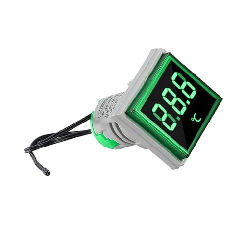 Quadratische Digitale Thermometer Für Eine Genaue Temperaturmessung Mit Klarer Anzeige Flammhemmungsmittel Kunststoff Schalen Temperaturanzeige von UncleS