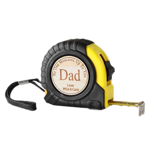 Retractable Messband Tragbares 118 Zoll Klebeband Mess Väter Tag Geburtstagsgeschenk Holzarbeiter Carpenter Messwerkzeug Geschenk von UncleS