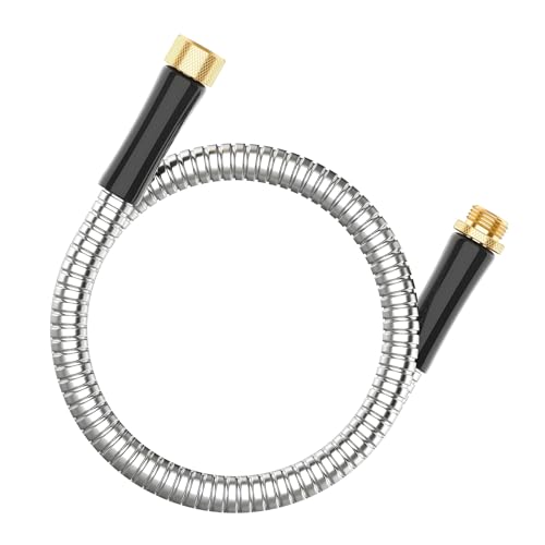 Schwere Dutys Metallwasserrohr Flexible Stahlkonstruktion Mit Antileak Messingbeschlägen Gartenschlauch Zum Waschen Von Gartenschlauch von UncleS