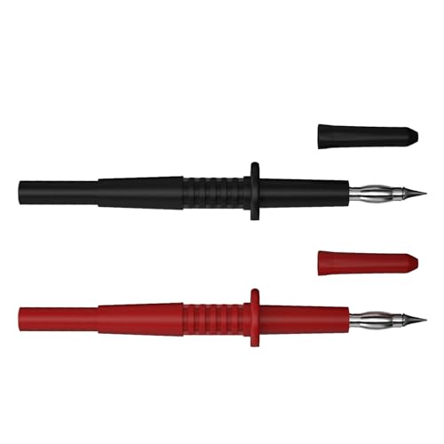 Stabile 4 Mm Messing Testsonden Mit Langem Service Sharps Nadel Multimeter Sonden Für Verschiedene Elektrische Geräte Multimeter Zubehör Eingestellt von UncleS