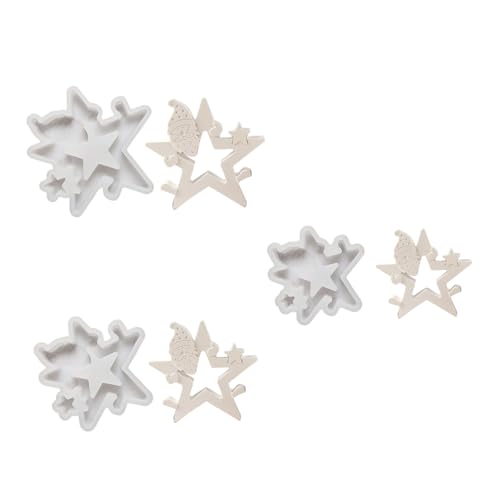 Star Santa Figur Dekoration Form Flexibler Silikonform Für Handgefertigte Schreibtisch Ornament Form Weihnachtsschmuck Tool Kreatives Handwerk Accessoire Star Santa Figur Dekoration Form Flexibler Silikonform Für Handgefertigte Schreibtisch Ornament Form Weihnachtsschmuck Tool Kreatives Handwerk Accessoire von UncleS