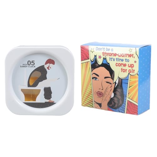 Toilettenförmiger 5-minütiger Sand Timer Badezimmer Visuelle Zeitmanagement Werkzeug Mit Humorvollem Modernem Design Toilettenmotiven Visueller Sand Timer Toilettenförmiger 5-minütiger Sand Timer Badezimmer Visuelle Zeitmanagement Werkzeug Mit Humorvollem Modernem Design Toilettenmotiven Visueller Sand Timer von UncleS