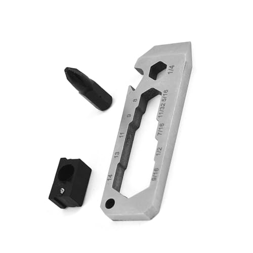 Tragbarer Edelstahl Brecheisen Flaschenöffner Nägel Abzieher Taschenschlüssel Outdoor Survival Defense Tool Einfach zu bedienen Multifunktionales kleines Werkzeug Tragbarer Edelstahl Brecheisen Flaschenöffner Nägel Abzieher Taschenschlüssel Outdoor Survival Defense Tool Einfach zu bedienen Multifunktionales kleines Werkzeug von UncleS
