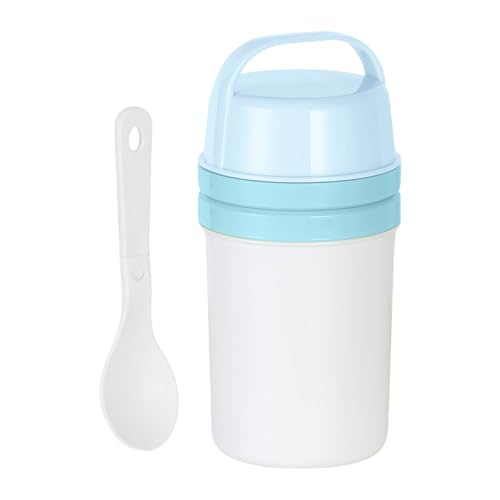 Tragbarer Joghurtbecher 800 Ml Mit Löffel Zum Frühstück Oder Snacks Und Leckdosen Und Funktional Ideal Für Büro Reise Leck Snacks von UncleS