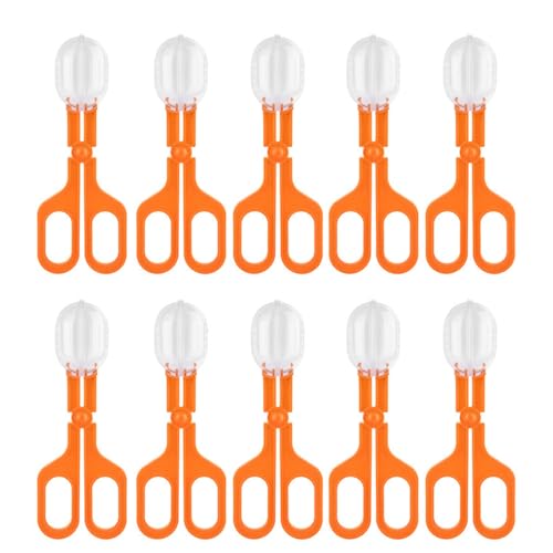 UncleS 10LOTS Large Spiders Gogga Catcher Pinzette Klemme Tongin Kinder Bildungsspielzeug Für Verschiedene Haustier Haushalte Haustierhygiene Accessoire von UncleS