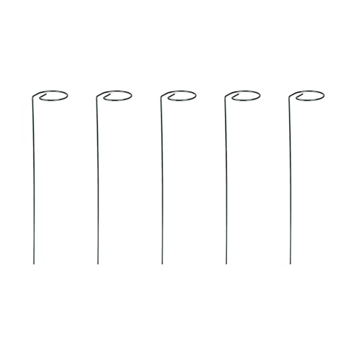 UncleS 5pcs Metallpflanzenstöcke Vertikaler/verdrehter Gartenblume Kletterunterstützungsstand Für Tomaten Innen Freien Freien Gartenbetrieb Für Klettern von UncleS