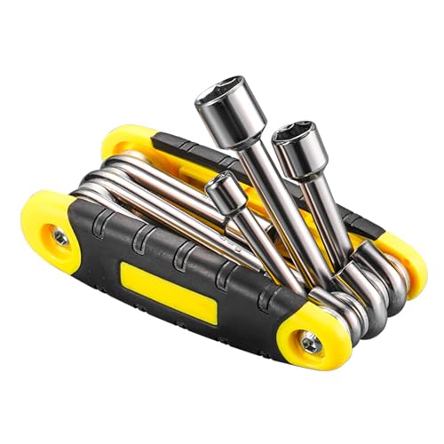 UncleS 6 In 1 Faltungsübergreifende Hexagonale Steckdose Set Metrik Kleines Werkzeug Sechseckel Nussschraubendreher Set Klappsteckschlüssel Hand Nach Hause Verbesserung UncleS 6 In 1 Faltungsübergreifende Hexagonale Steckdose Set Metrik Kleines Werkzeug Sechseckel Nussschraubendreher Set Klappsteckschlüssel Hand Nach Hause Verbesserung von UncleS