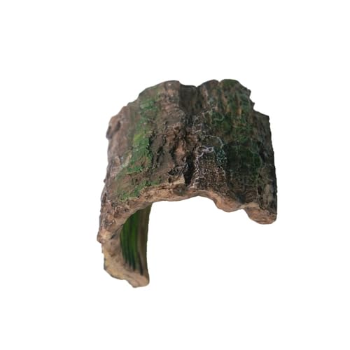 UncleS Aquarien Landschaft Harzbaumstumpf Fischtank Dekoration Natürliche Aussehen Hidings Place Shelter Tree Höhle Für Reptilien Verstecke Höhlenabkultur von UncleS