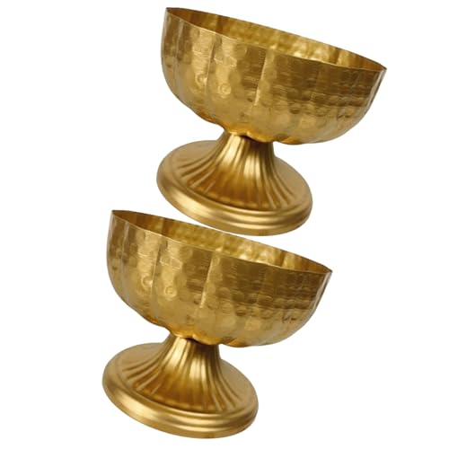 UncleS Dekorative Mittelstücke Vasen Stilvolle Schalen Mit Vintage Elegant Tragbar Für Partytische Und Heimdekoration 2 Teile Innenbereich Freien von UncleS