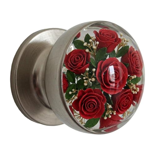 UncleS Elegant Clear Flower Door Retro Round Crystal UncleS Elegant Clear Flower Door Retro Round Crystal von UncleS