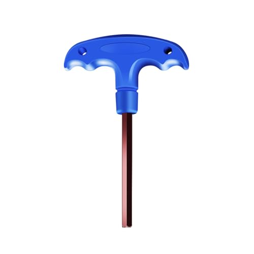UncleS Essentielles T Allen Wrench Tool Flat End Spanner Für Enthusiasten Und Reparaturarbeiten H 2.5/3/4/5/6 Stabmaterial von UncleS