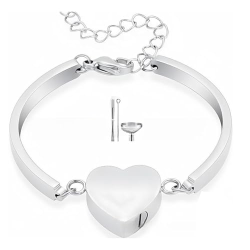 UncleS Gedenkarmarmbänder Für Asche Einstellen Herzschein UncleS Gedenkarmarmbänder Für Asche Einstellen Herzschein von UncleS