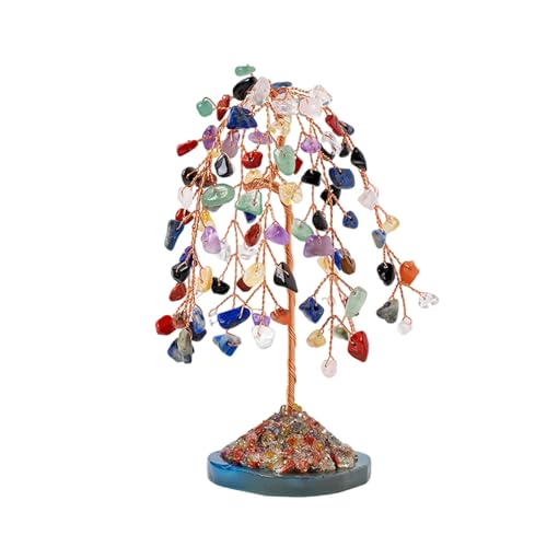 UncleS Handwerkshandwerk Wicker Crystal Stone Tree Figur Für Wohlstand Und Positive Energieamt Und Heimdesktop Decors Handgefertigtes Kristallbaum UncleS Handwerkshandwerk Wicker Crystal Stone Tree Figur Für Wohlstand Und Positive Energieamt Und Heimdesktop Decors Handgefertigtes Kristallbaum von UncleS