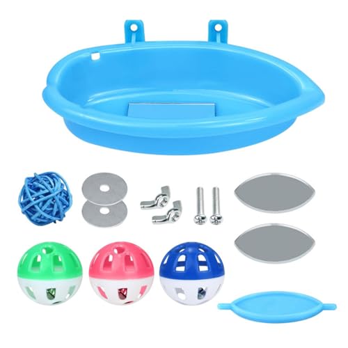 UncleS Interaktiv Gespiegelte Vogelbad Spielzeugwandmontage Vogel Badewanne Pool Für Cockatiels Sittiche Finken Papageien Bad Mit Glocken UncleS Interaktiv Gespiegelte Vogelbad Spielzeugwandmontage Vogel Badewanne Pool Für Cockatiels Sittiche Finken Papageien Bad Mit Glocken von UncleS
