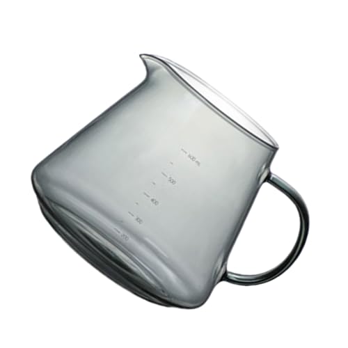 UncleS Kaffeefilter-Tropf-Kaffeemaschine, gießt über Kaffeekannen mit abgestuftem Filterbecher, Glas-Teekanne, Küchen-Trinkgeschirr für die Küche von UncleS