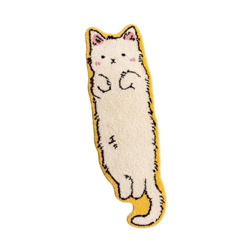 UncleS Kinder-Teppiche für Schlafzimmer, moderner und lustiger bedruckter Teppich mit unregelmäßiger Form, Katzen für Kinderzimmer oder Eingangsbereich, weiche Polyester-Teppiche UncleS Kinder-Teppiche für Schlafzimmer, moderner und lustiger bedruckter Teppich mit unregelmäßiger Form, Katzen für Kinderzimmer oder Eingangsbereich, weiche Polyester-Teppiche von UncleS