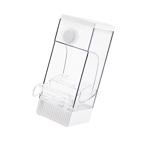 UncleS Klarer Vogelhäuschen Für Verschiedene Vogelhängelbar Vogelkäfig Automatikpapageien Feeder Papageien Lebensmittelbehälter von UncleS