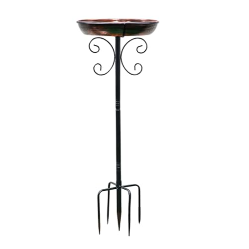 UncleS Outdoor Vogelbadschale Mit Vogelverzierung Für Garten Decors Robuste Metallkonstruktion Stall Zinken Basis Metallvogelbad UncleS Outdoor Vogelbadschale Mit Vogelverzierung Für Garten Decors Robuste Metallkonstruktion Stall Zinken Basis Metallvogelbad von UncleS