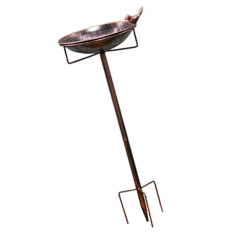 UncleS Outdoor Vogelbadschale Mit Vogelverzierung Für Garten Decors Robuste Metallkonstruktion Stall Zinken Basis Metallvogelbad UncleS Outdoor Vogelbadschale Mit Vogelverzierung Für Garten Decors Robuste Metallkonstruktion Stall Zinken Basis Metallvogelbad von UncleS