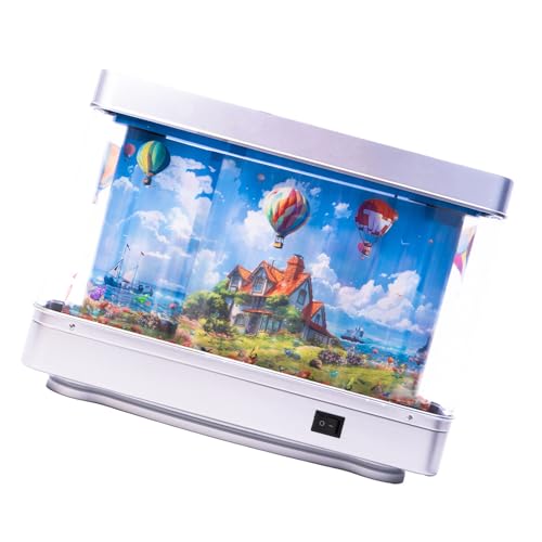 UncleS Plastikballon Stadt Nacht Licht USB Powered Home Decors Anime Themen Raum Anime Themed USB Tischlampe von UncleS