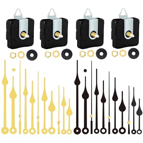 UncleS Professionelles und praktisches Quarz-Wanduhr-Mechanismus-Reparaturwerkzeug-Set mit Zeigern von UncleS