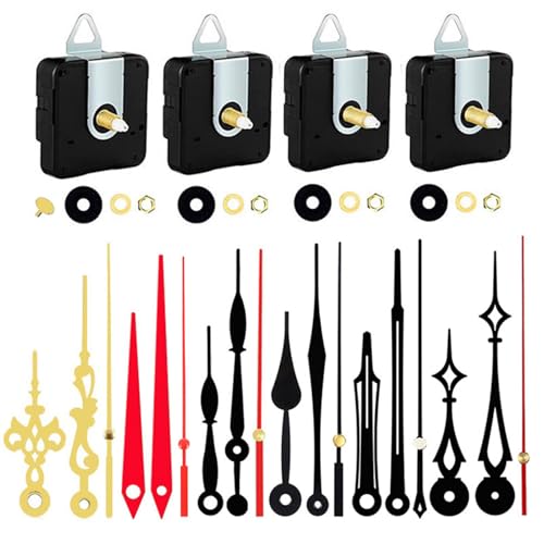 UncleS Professionelles und praktisches Quarz-Wanduhr-Mechanismus-Reparaturwerkzeug-Set mit Zeigern von UncleS