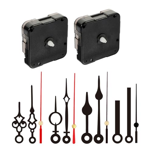 UncleS Professionelles und praktisches Quarz-Wanduhr-Mechanismus-Reparaturwerkzeug-Set mit Zeigern von UncleS