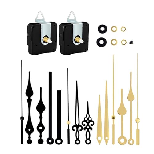 UncleS Professionelles und praktisches Quarz-Wanduhr-Mechanismus-Reparaturwerkzeug-Set mit Zeigern von UncleS