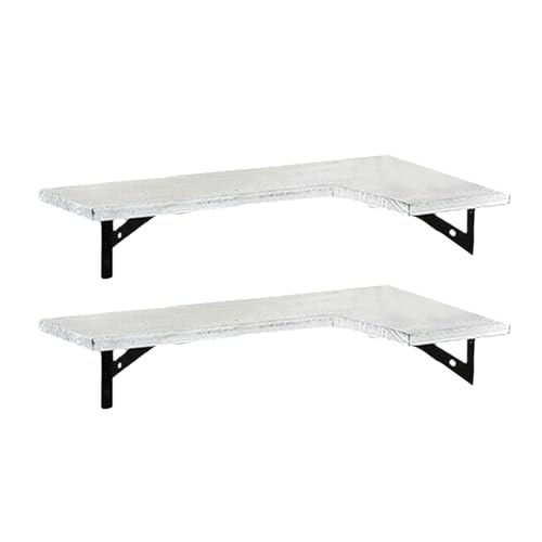 UncleS Stylish Wandmontierte Eckregale Ecke Floating Tragbare Holzregale Für Home Decors Lagerung Aufbewahrung von UncleS