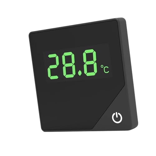 UncleS Touchscreenes Fischtanks Thermometer Digitale Anzeige Hochtiefst Temperaturmonitor Für Lebenssicherheitspanzer Digitale Thermometer von UncleS