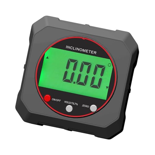 Upgrades Digitale Winkelfinder Mit Hintergrundbeleuchtung Hochvorisionsmessung Klares Display Für Bau Und Projekte Service Batteriewinkel Finder von UncleS