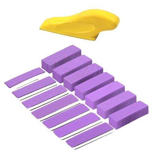 Vielseitig 93x230 Mm Schleibschleifblock Set Für Verschiedene Schleifer Und Manuelles Polierwerkzeug Quadratische Schleifpapier Für Projekte Kompatibel von UncleS