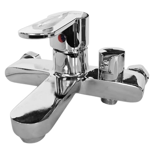 Wand Montierte Duscharmaturensteuerventile Bademixer Badezimmer Wasserkabel Heiße Und Kaltes Wasser Bademixer Badewanne Badezimmer Dusche Wasserhahn Wasserhahn von UncleS