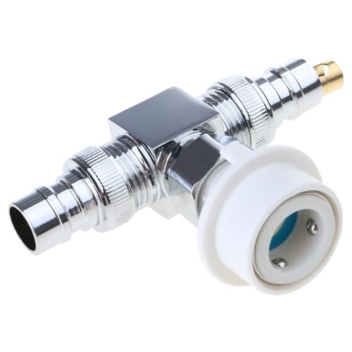 Wasserhahn Splitter Waschmaschinenschlauch Adapter Wassereinlassumleitungen Gerät 3-Wege Diverter Tap Splitter Dende Waschmaschine Adapter Wasserabscheider von UncleS