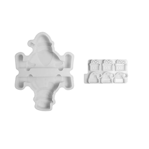 Weihnachten Santa Snowman Silikonformen Für Epoxidharz Betonzementformen Für Kunsthandwerk Gips Ornament Temperamentbeständig Weihnachten Santa Snowman Silikonformen Für Epoxidharz Betonzementformen Für Kunsthandwerk Gips Ornament Temperamentbeständig von UncleS