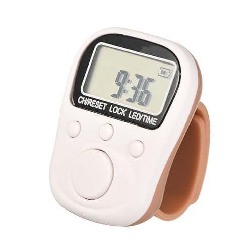 Wiederaufladbare 6-stellige LCD Manualzähler Mit 7 Kanal Multiple Task Management Und Einstellbaren Silikonringen Für Die Fitness Tracking Verfolgung Mit Schlechten Lichtverhältnissen Digitaler Tally von UncleS