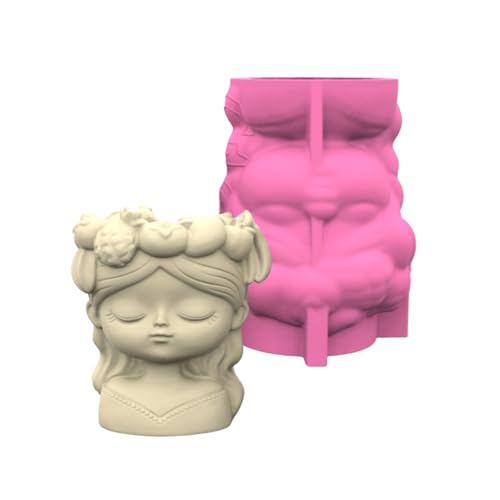 Wiederverwendbares Harz Girl Head Pflanzer Schimmel Für Handgefertigtes Mädchen Head Pflanzer Zement Betonhandwerk Gartenwerkzeug Little Girl Form Gipsgussform Schimmelpilze Wiederverwendbares Harz Girl Head Pflanzer Schimmel Für Handgefertigtes Mädchen Head Pflanzer Zement Betonhandwerk Gartenwerkzeug Little Girl Form Gipsgussform Schimmelpilze von UncleS